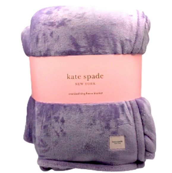 kate spade Other - NWT Kate Spade Oversized King Fleece Blanket